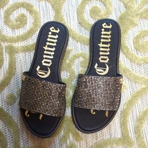 Juicy Couture slides